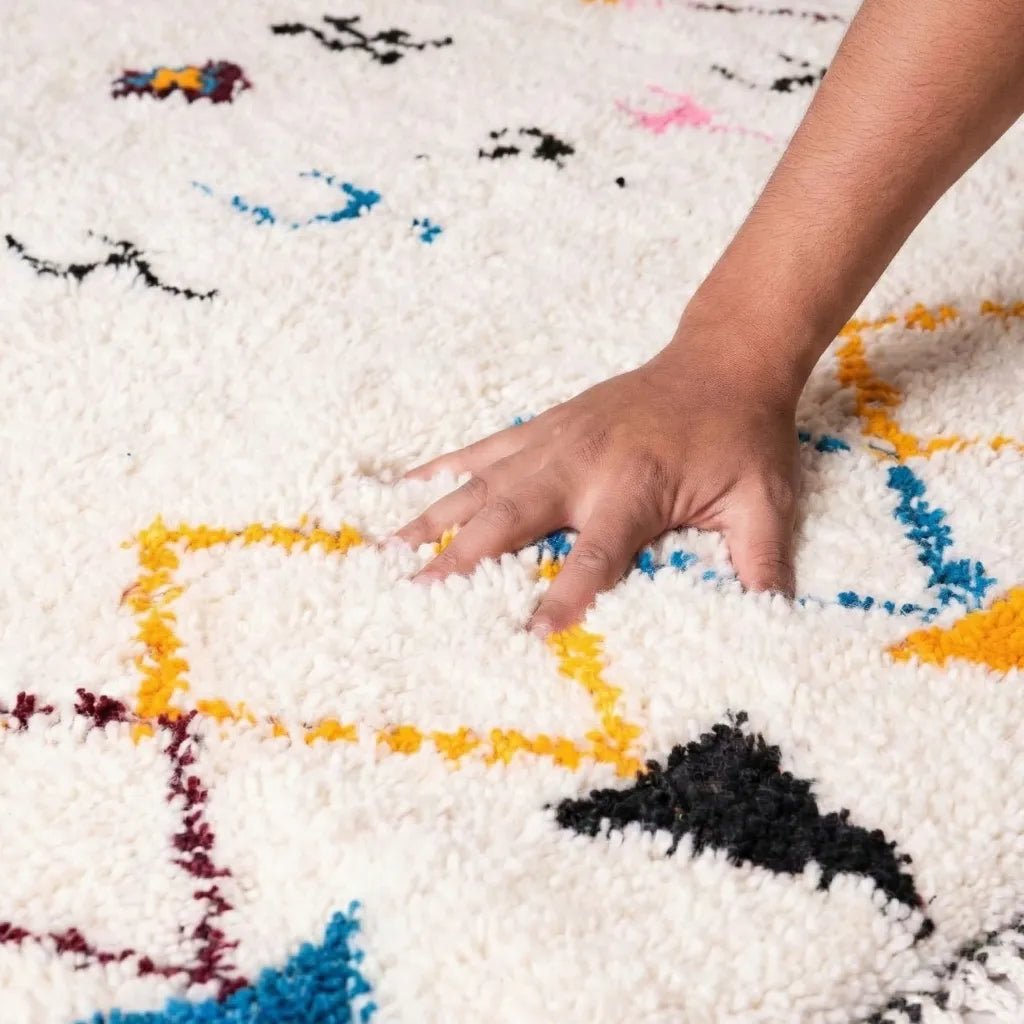 Atar - Shag Moroccan rug - Benisouk