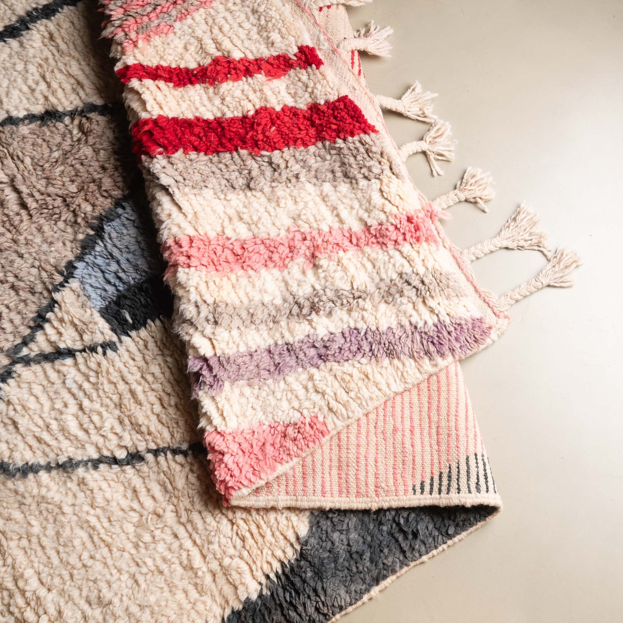 Atifa - vintage boujad rug - Benisouk