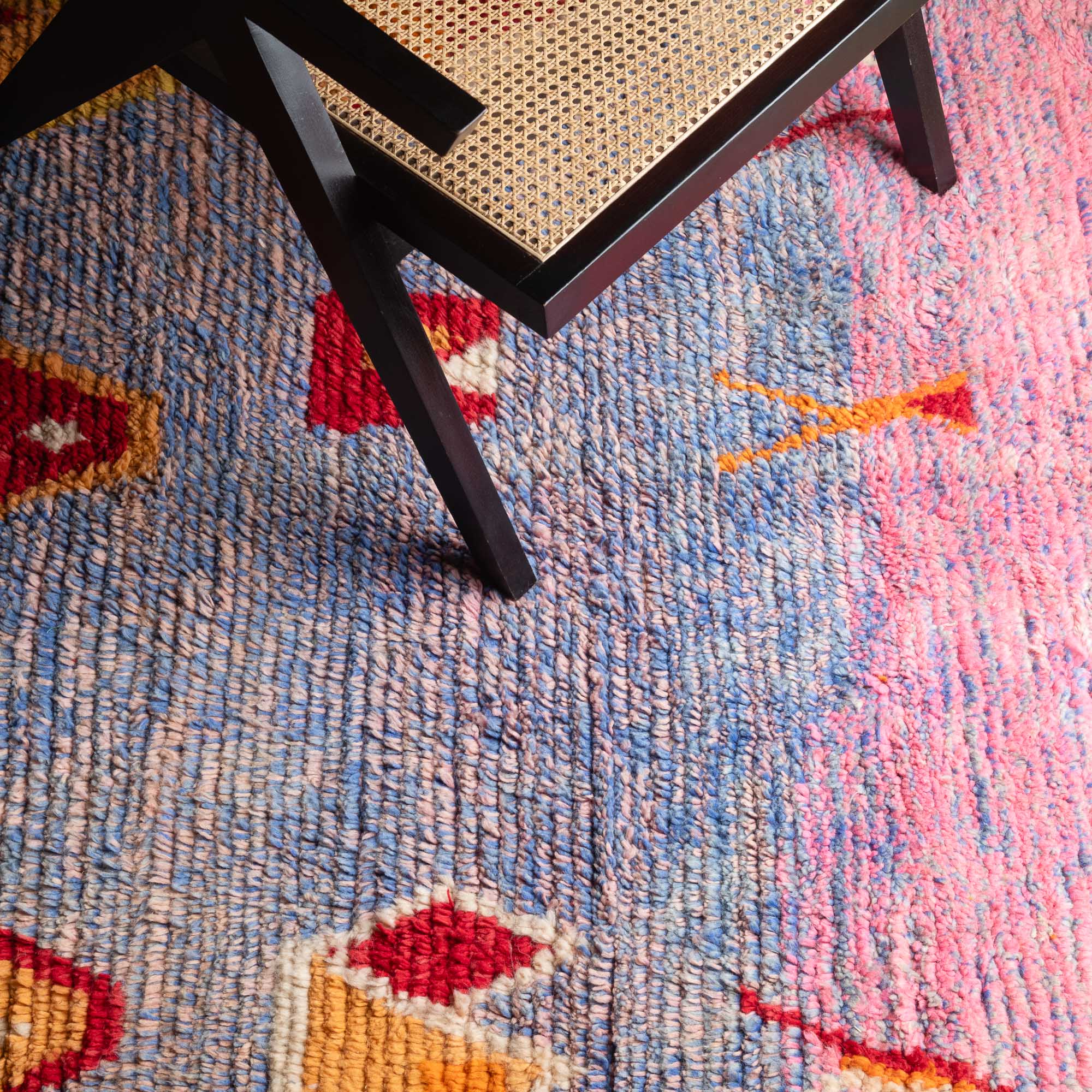 Atika - vintage boujad rug - Benisouk