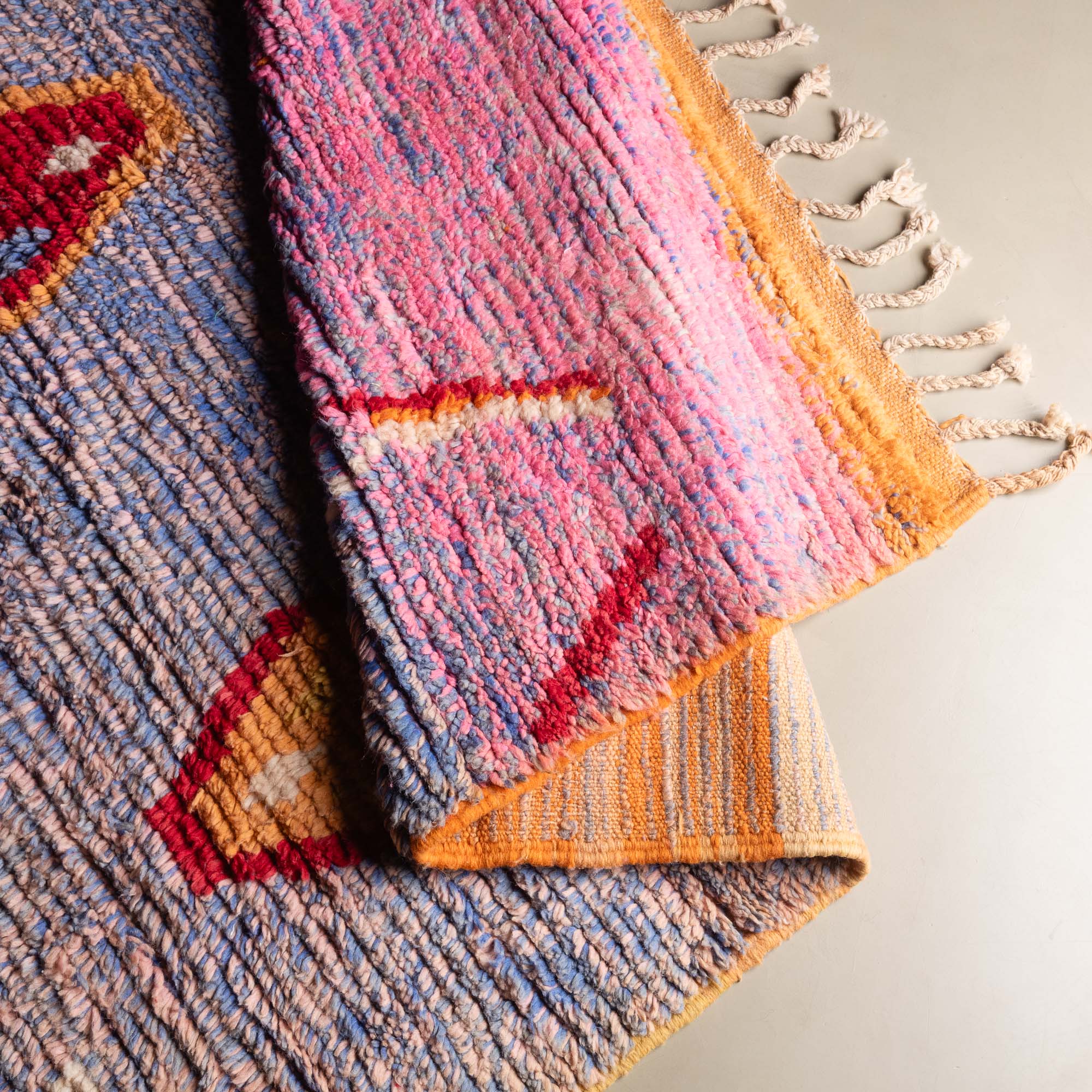 Atika - vintage boujad rug - Benisouk