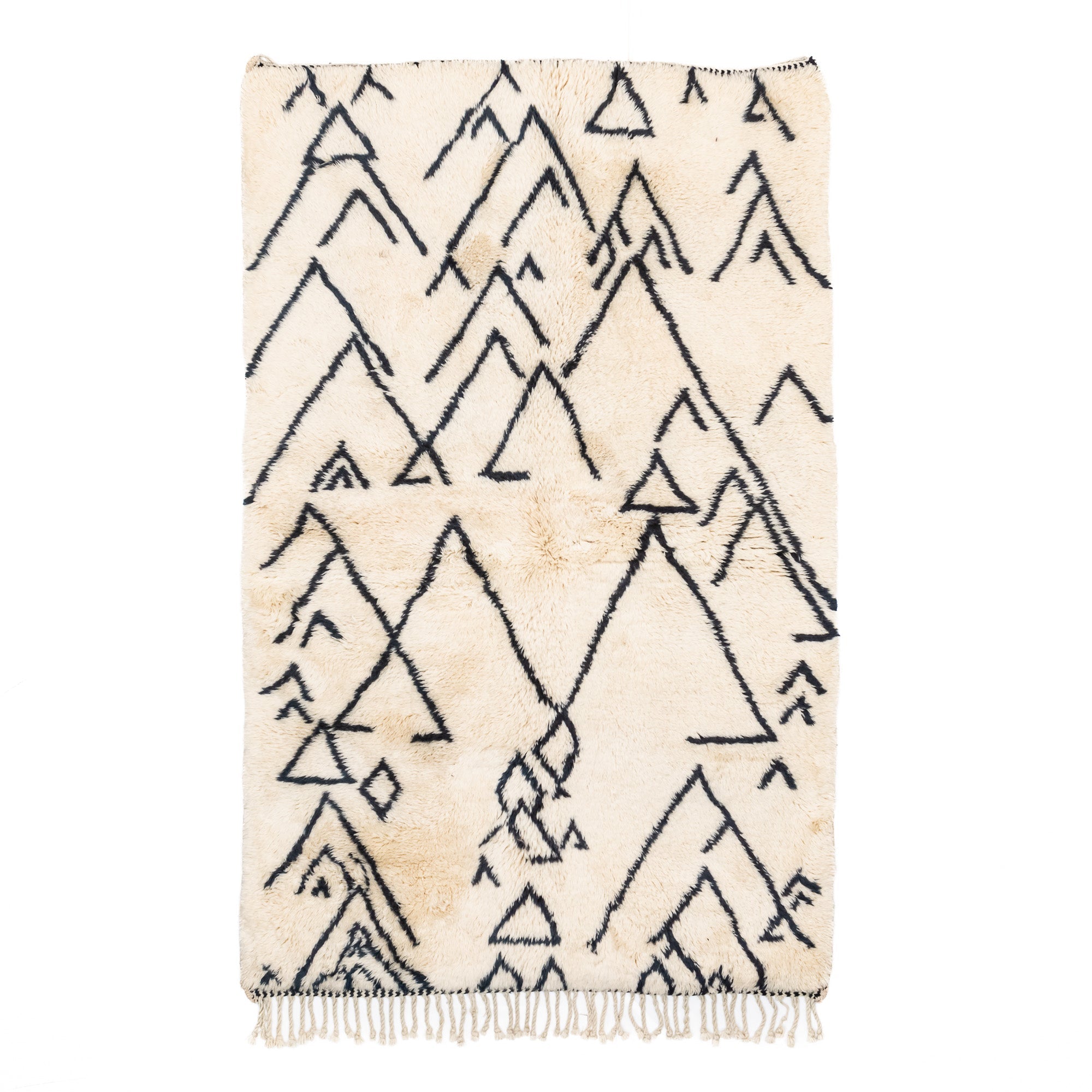Atlas Mountains - Luxury Shag Moroccan Rug - Benisouk