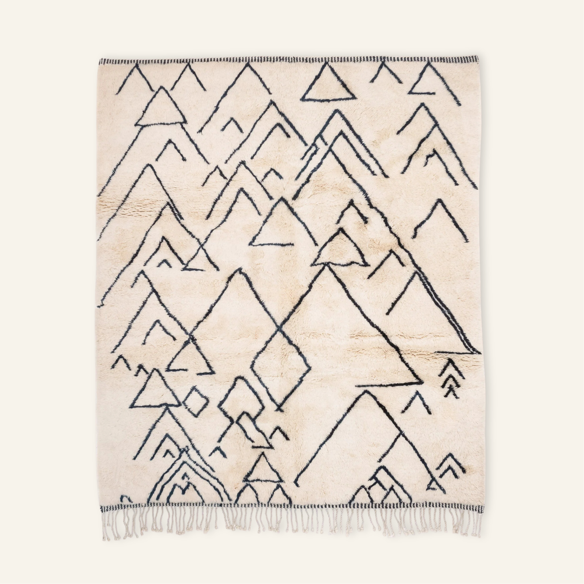 Atlas Mountains - Luxury Shag Moroccan Rug