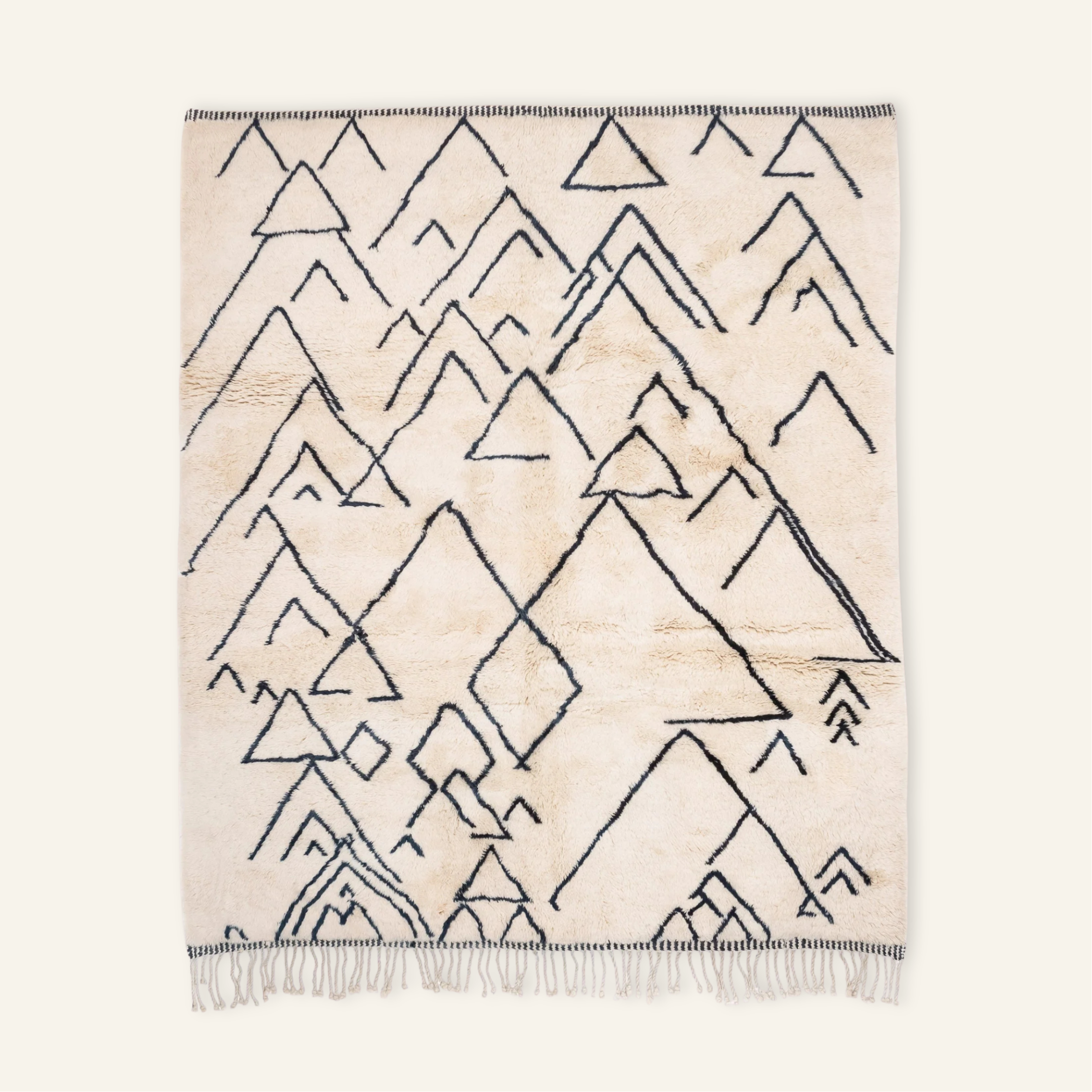 Atlas Mountains - Luxury Shag Moroccan Rug