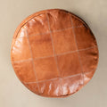 Authentic Moroccan Leather Pouf