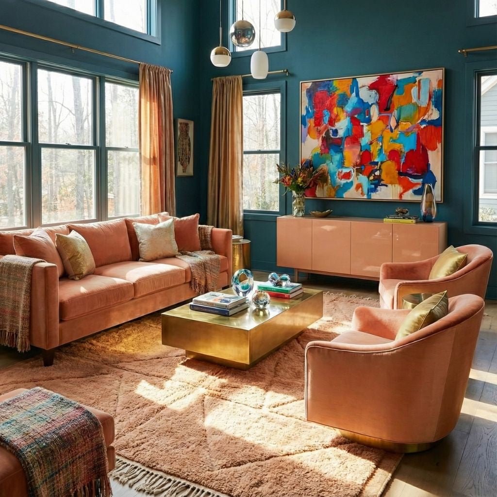 Autumn - Luxury Shag Moroccan Rug - Benisouk