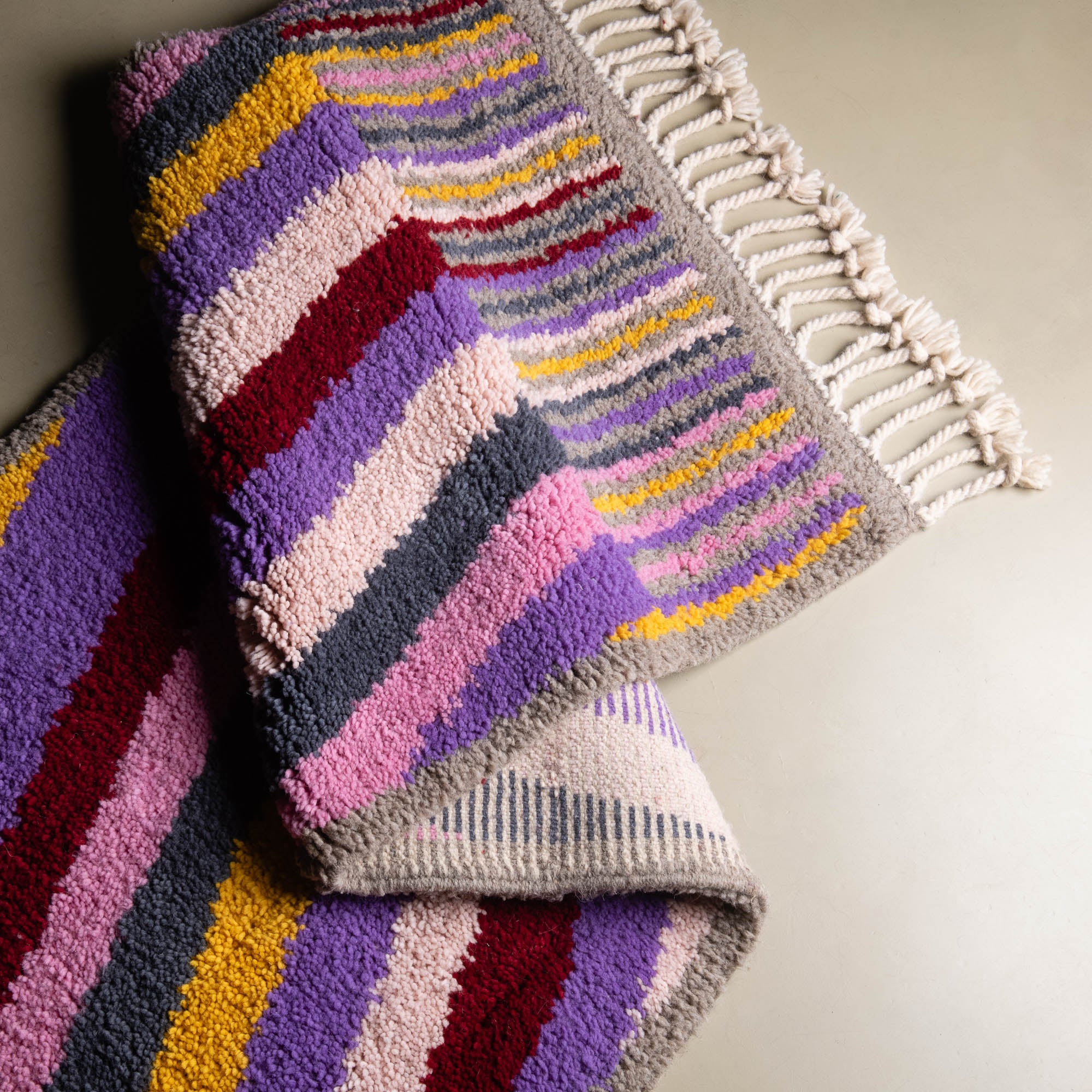 Awtar - Shag Moroccan runner rug - Benisouk