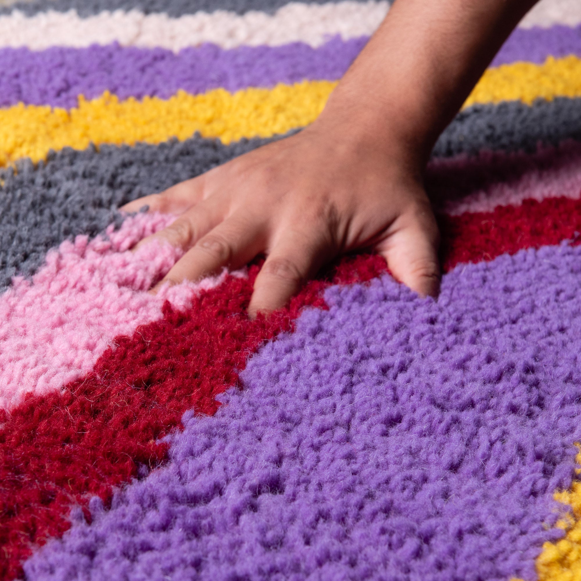 Awtar - Shag Moroccan runner rug - Benisouk