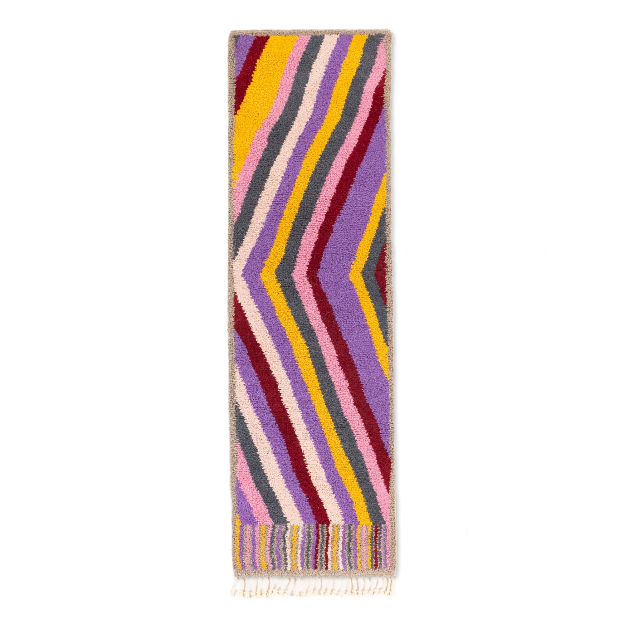 Awtar - Shag Moroccan runner rug - Benisouk