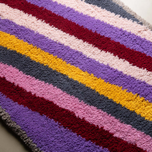 Awtar - Shag Moroccan runner rug - Benisouk