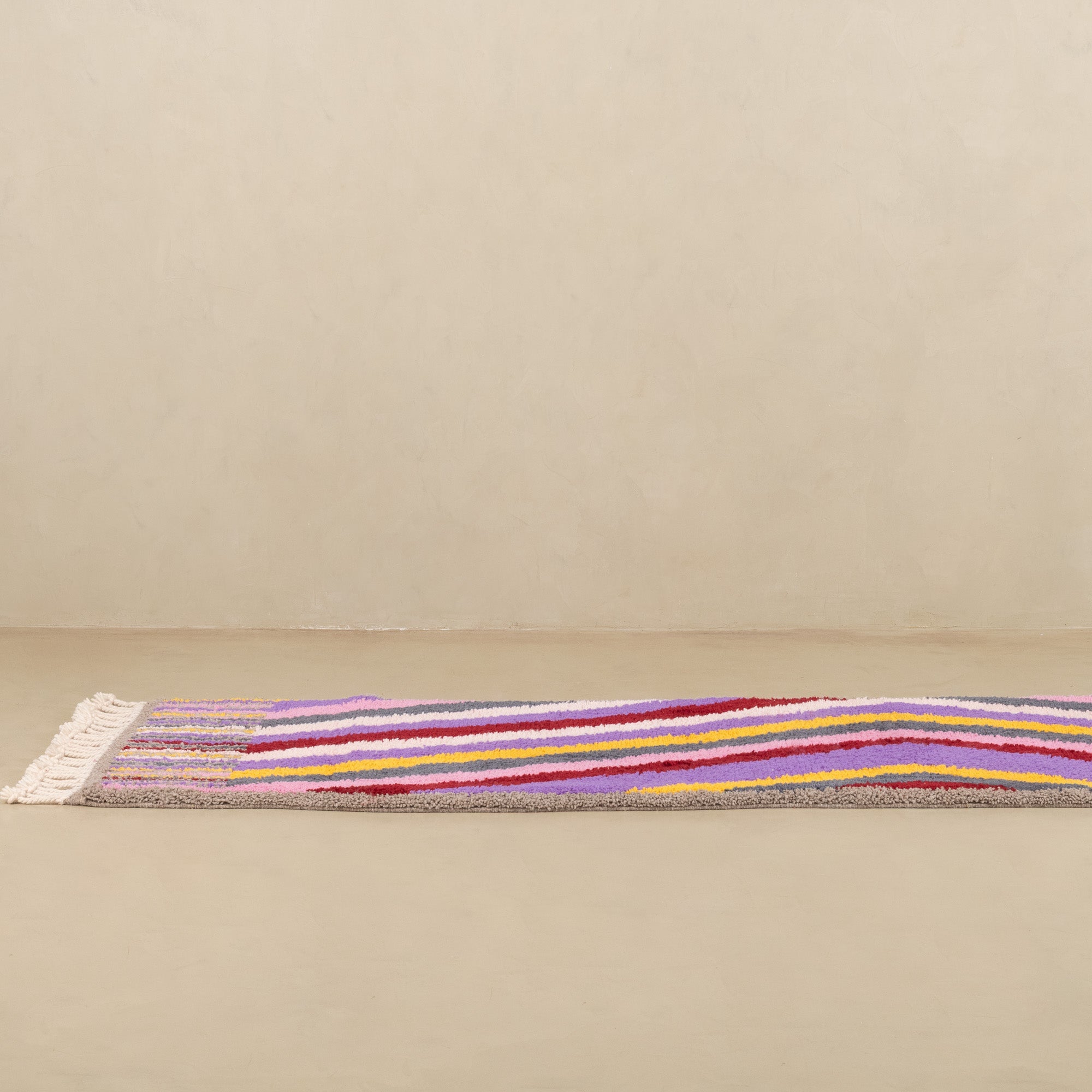 Awtar - Shag Moroccan runner rug - Benisouk