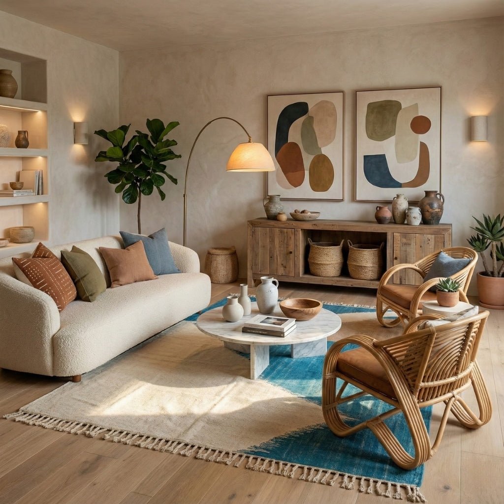 Ayrar - Flatweave Moroccan rug - Benisouk