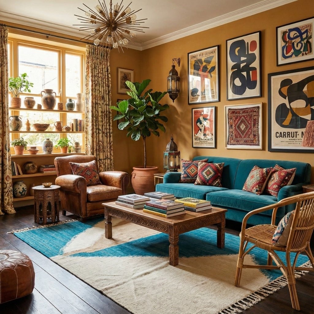 Ayrar - Flatweave Moroccan rug - Benisouk