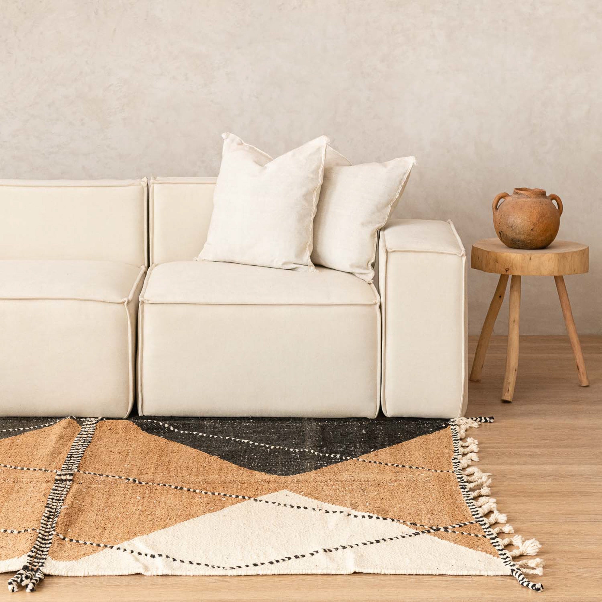 Azman - Flatweave Moroccan rug - Benisouk