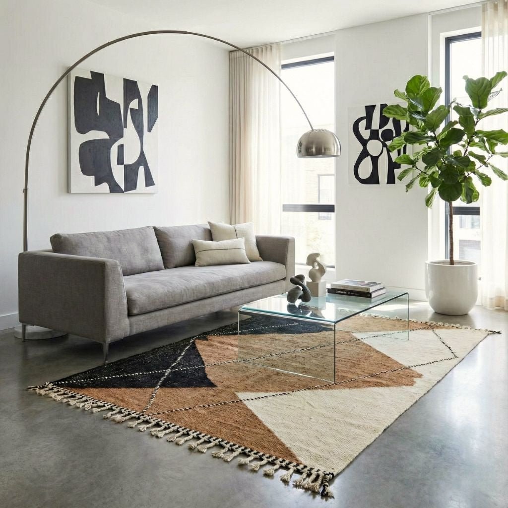 Azman - Flatweave Moroccan rug - Benisouk