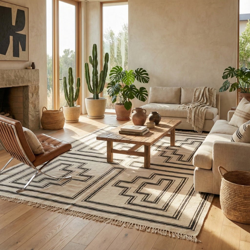 Azmar - Flatweave Moroccan rug - Benisouk