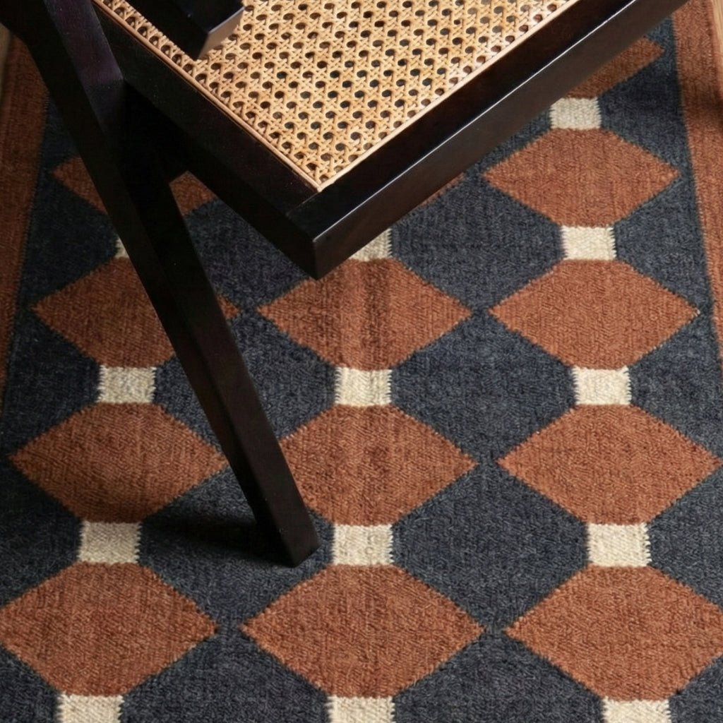 Azour - Flatweave Moroccan runner rug - Benisouk