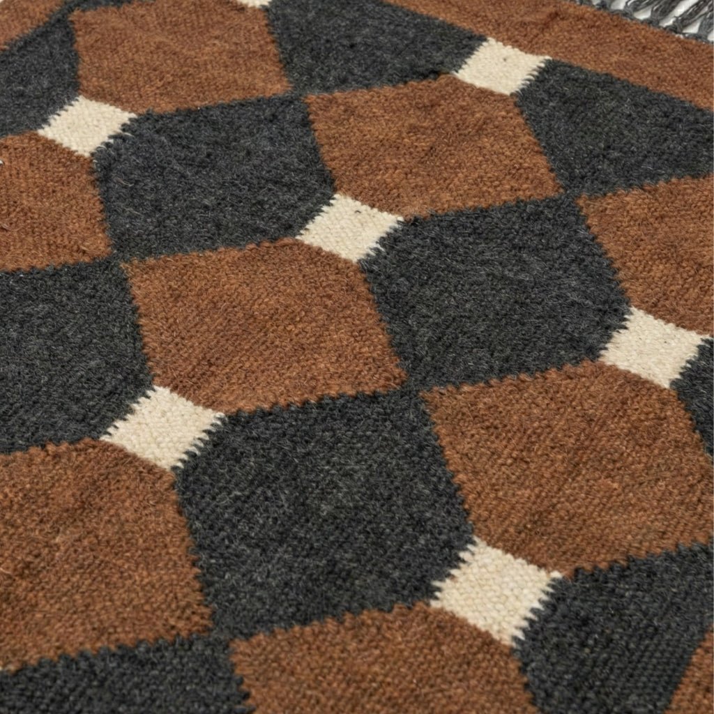 Azour - Flatweave Moroccan runner rug - Benisouk