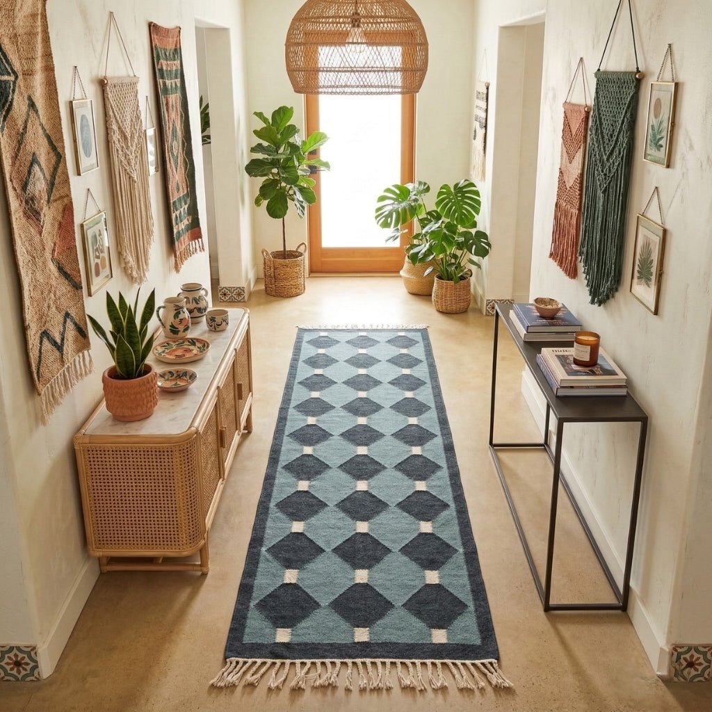 Azra - Flatweave Moroccan runner rug