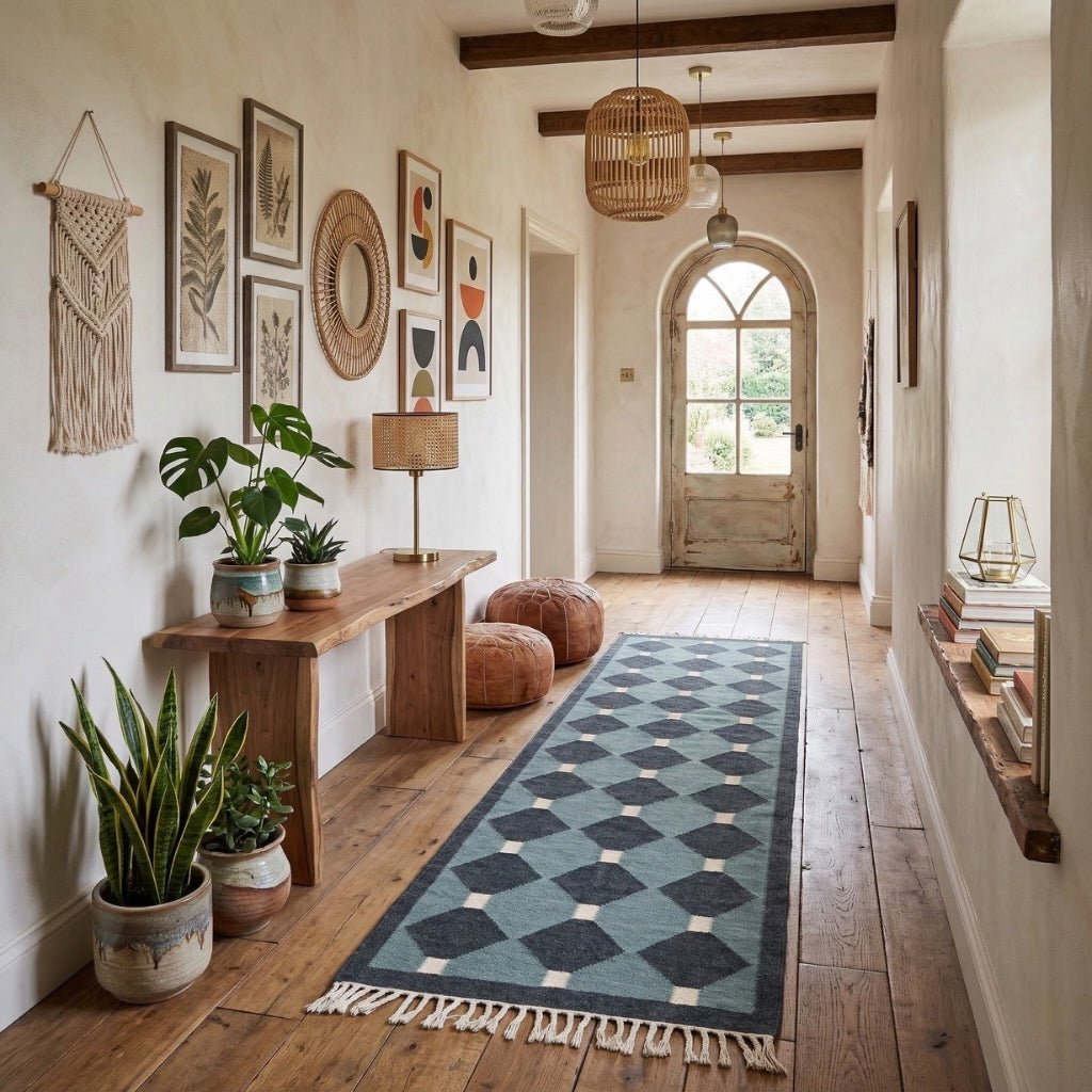Azra - Flatweave Moroccan runner rug