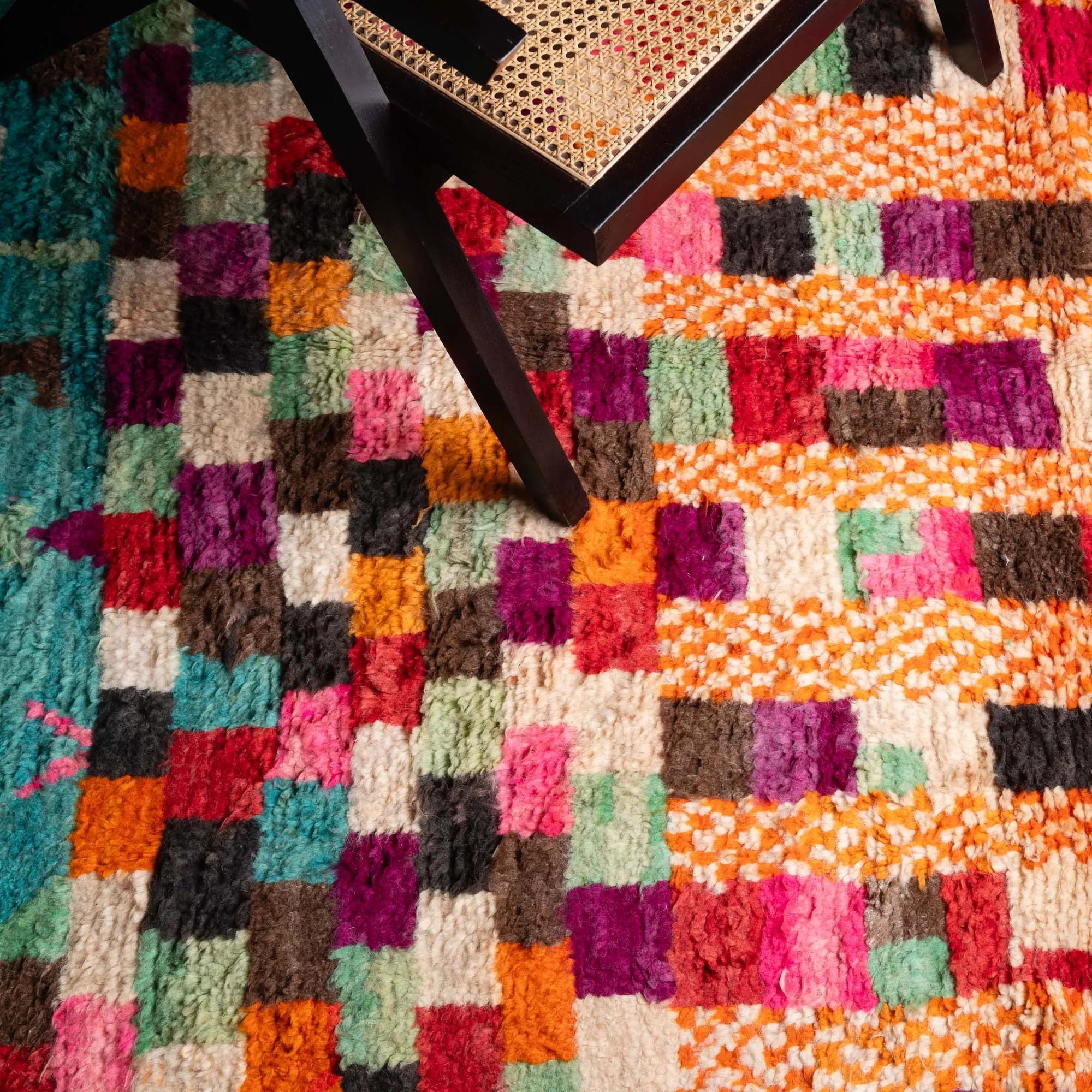 Azra - vintage boujad rug - Benisouk