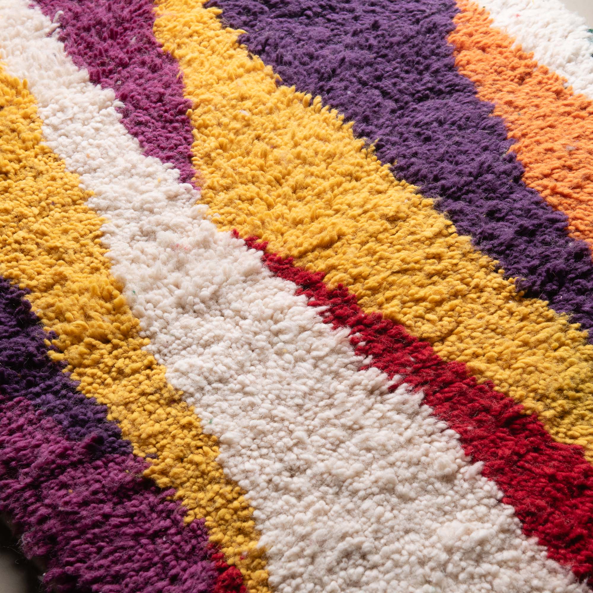 Bachira - Shag Moroccan runner rug - Benisouk