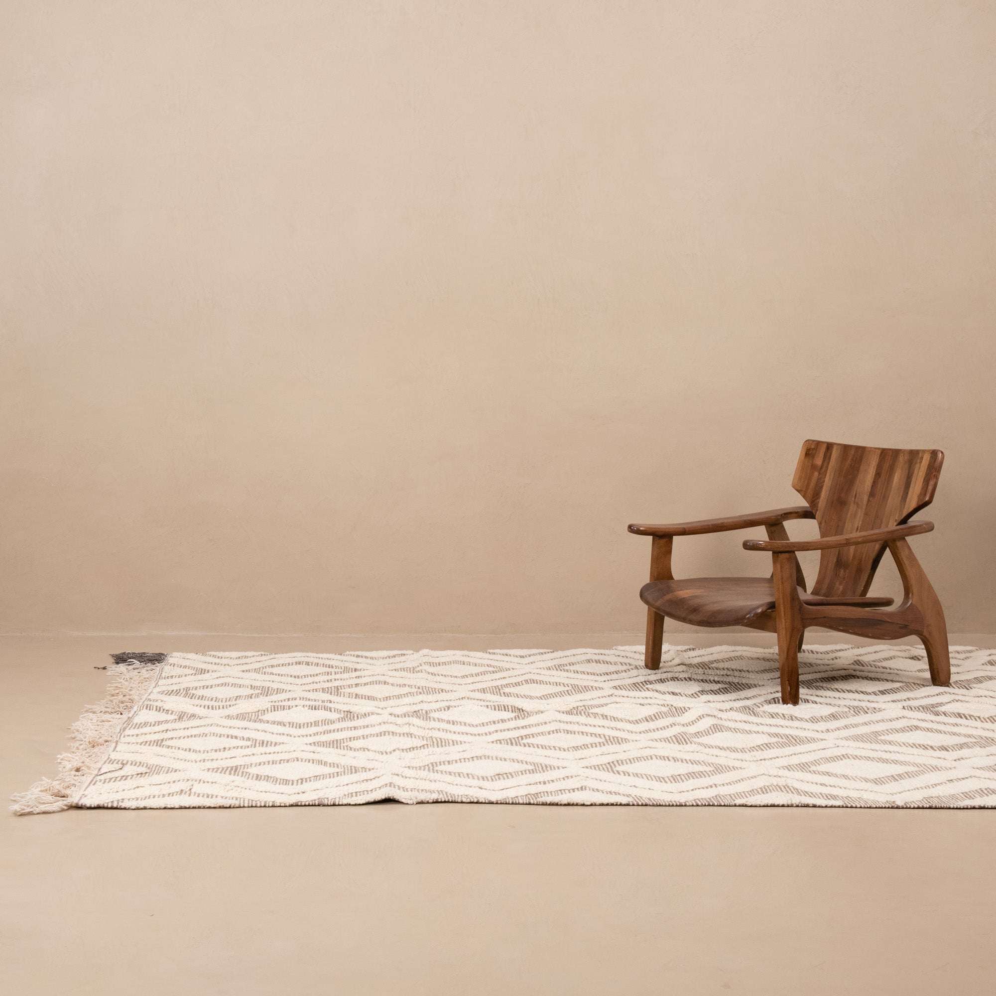 Badis - Flatweave Moroccan rug - Benisouk