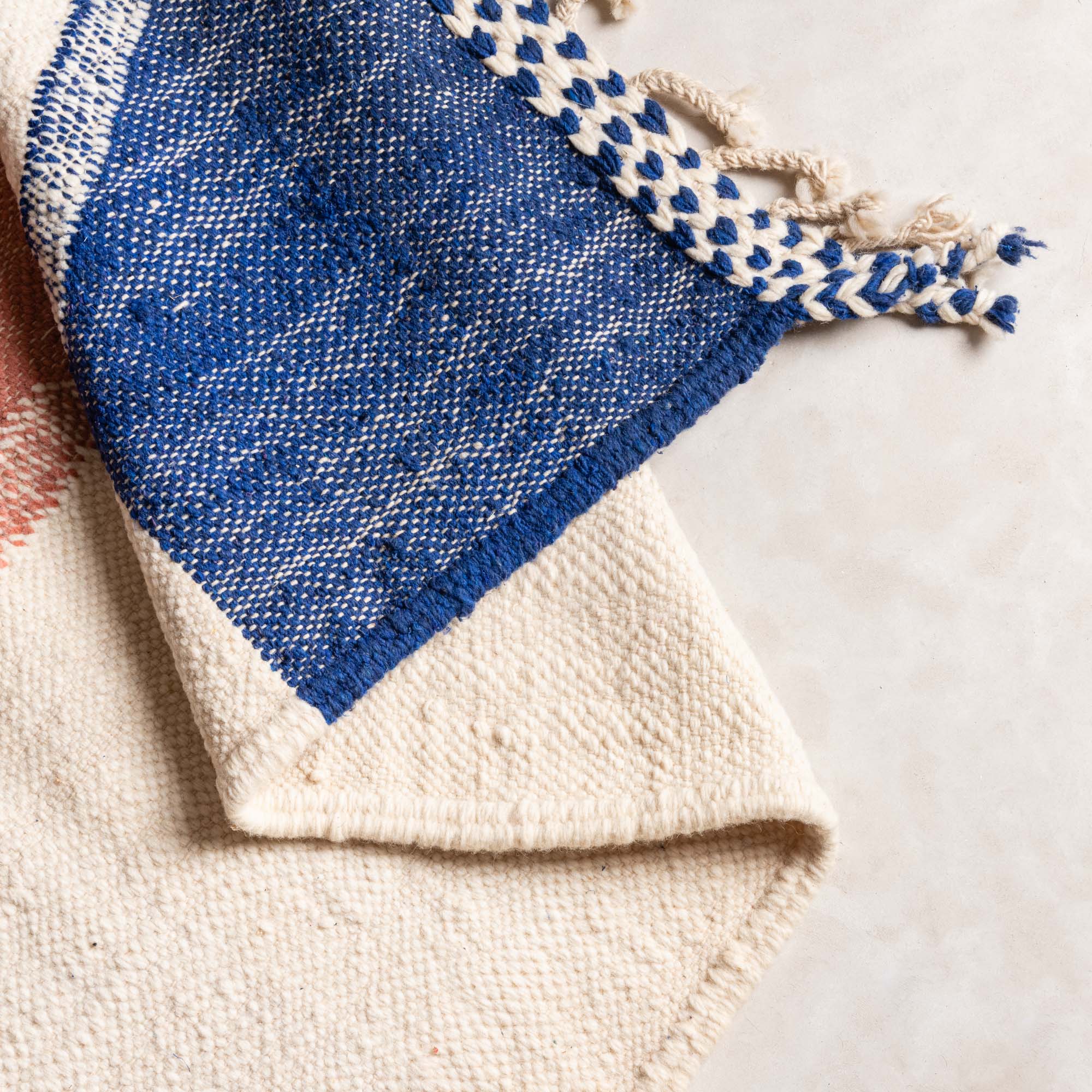 Bahar - Flatweave Moroccan rug - Benisouk