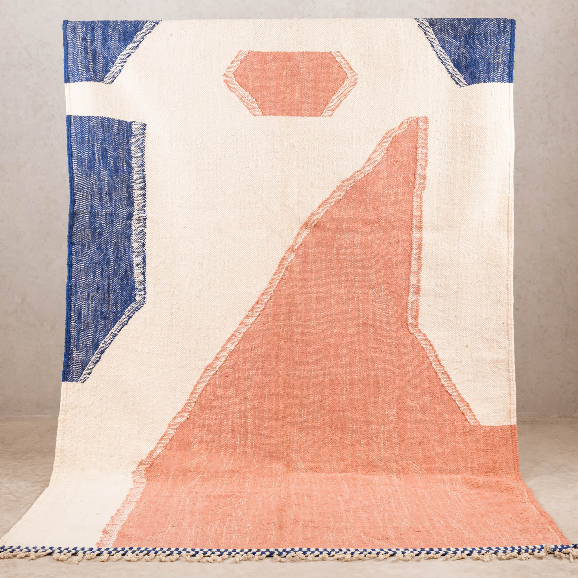 Bahar - Flatweave Moroccan rug - Benisouk