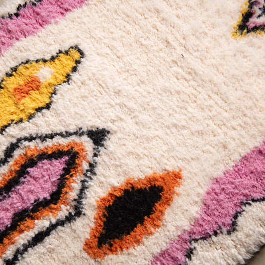 Bahia - Shag Moroccan runner rug - Benisouk