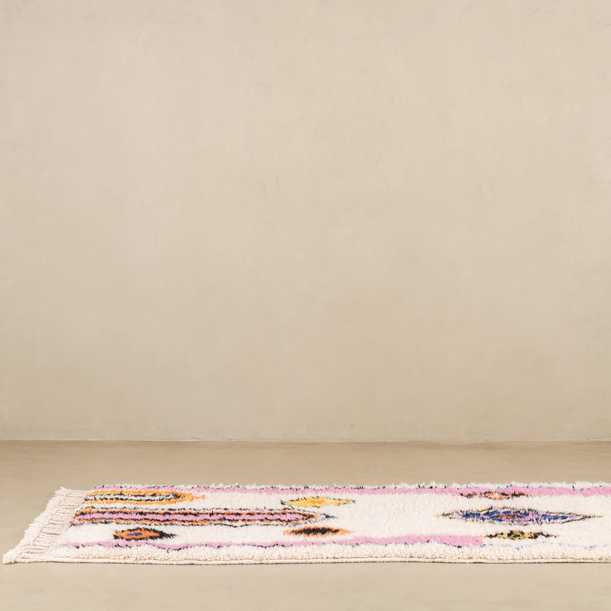 Bahia - Shag Moroccan runner rug - Benisouk