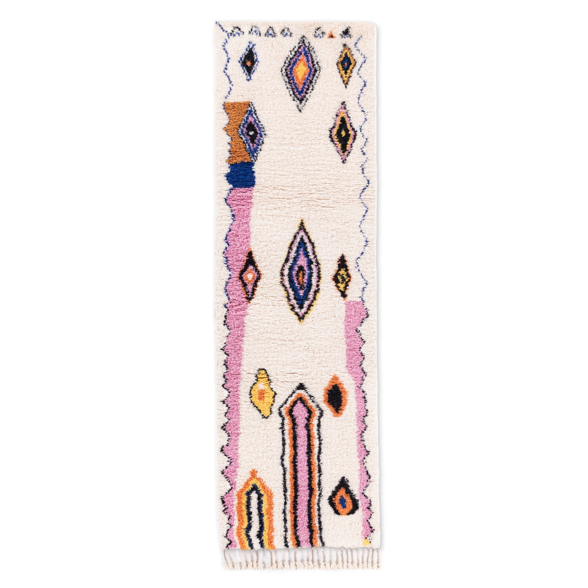 Bahia - Shag Moroccan runner rug - Benisouk