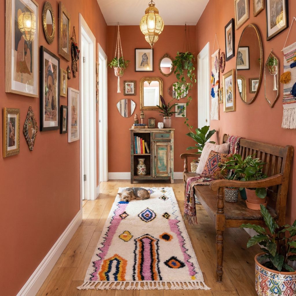 Bahia - Shag Moroccan runner rug - Benisouk