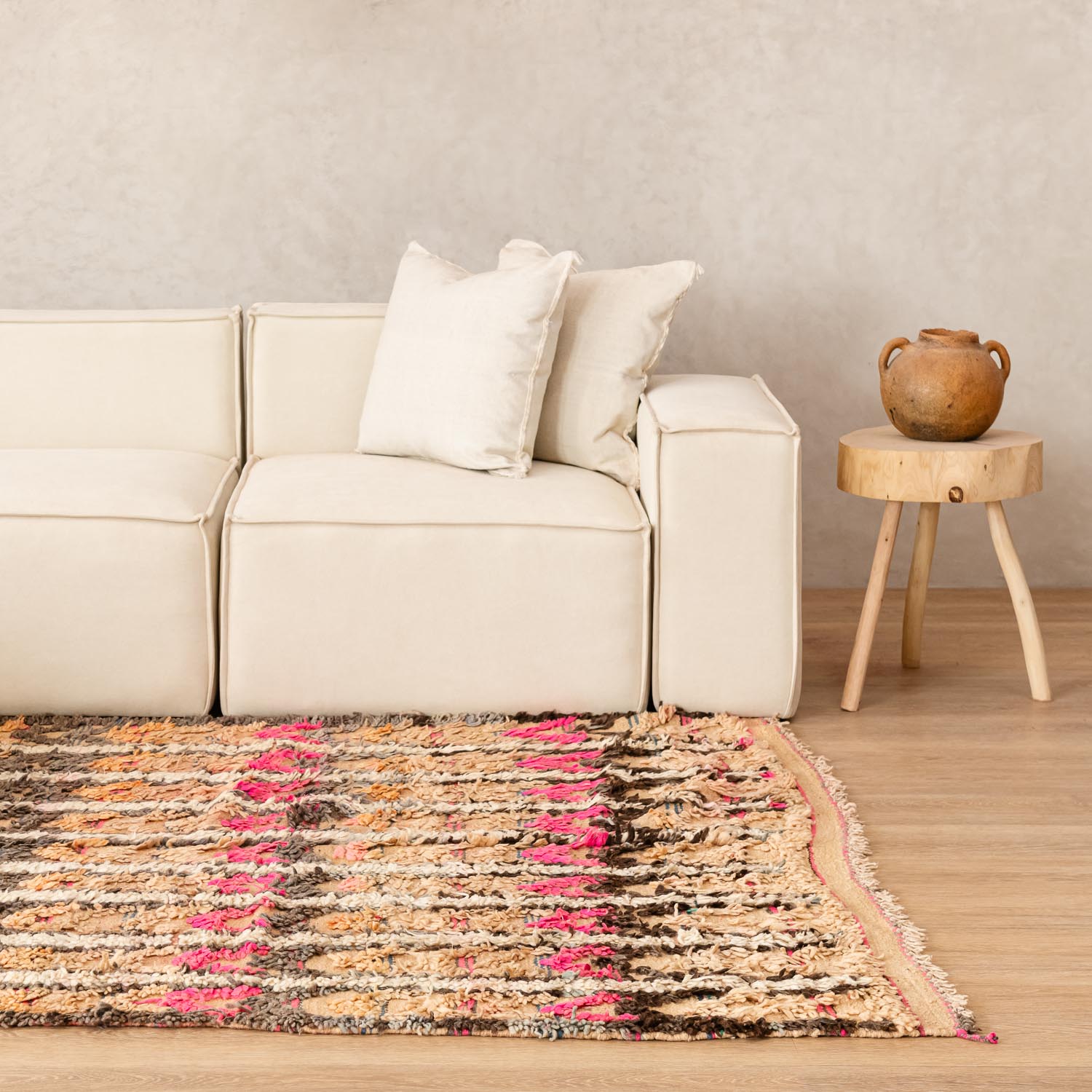 Bakezda - vintage boujad rug - Benisouk