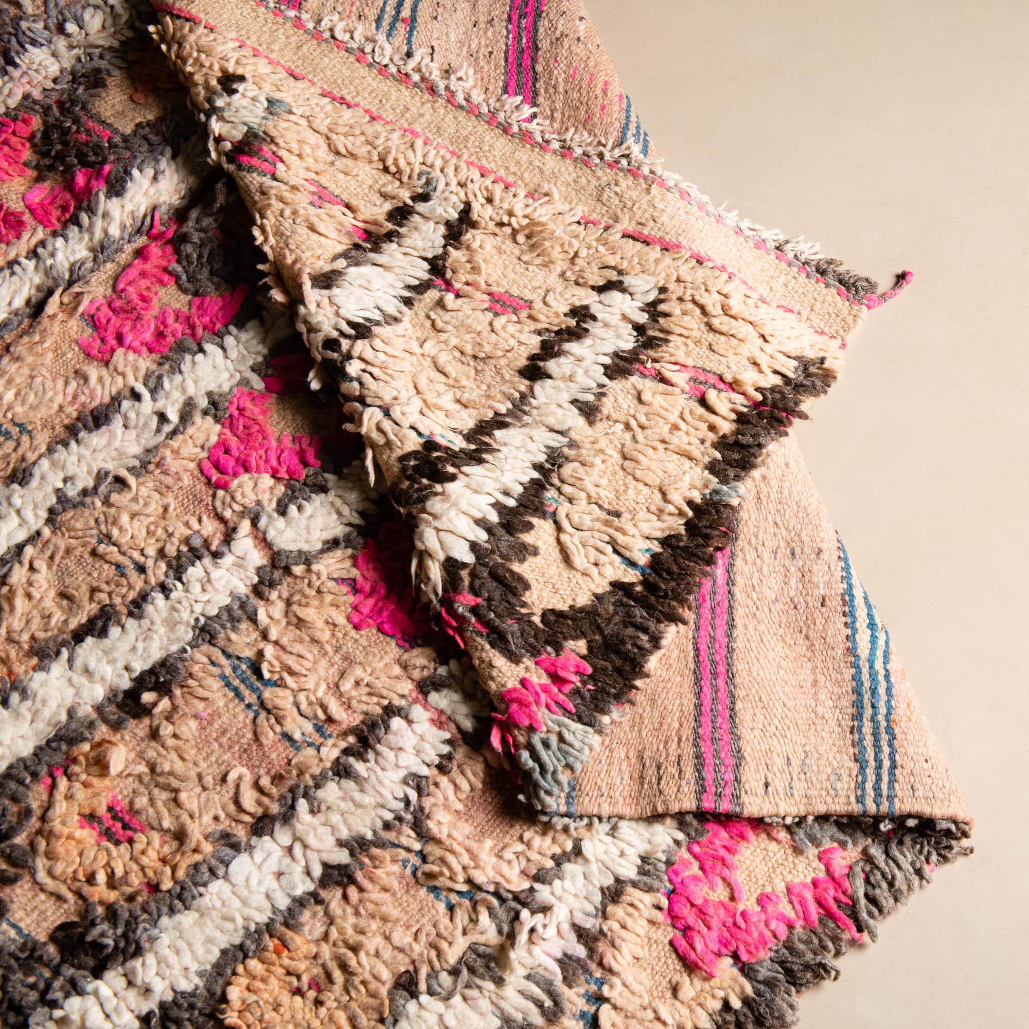 Bakezda - vintage boujad rug - Benisouk