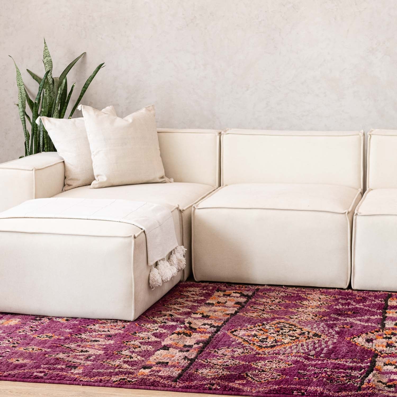 Bakhta - vintage boujad rug - Benisouk
