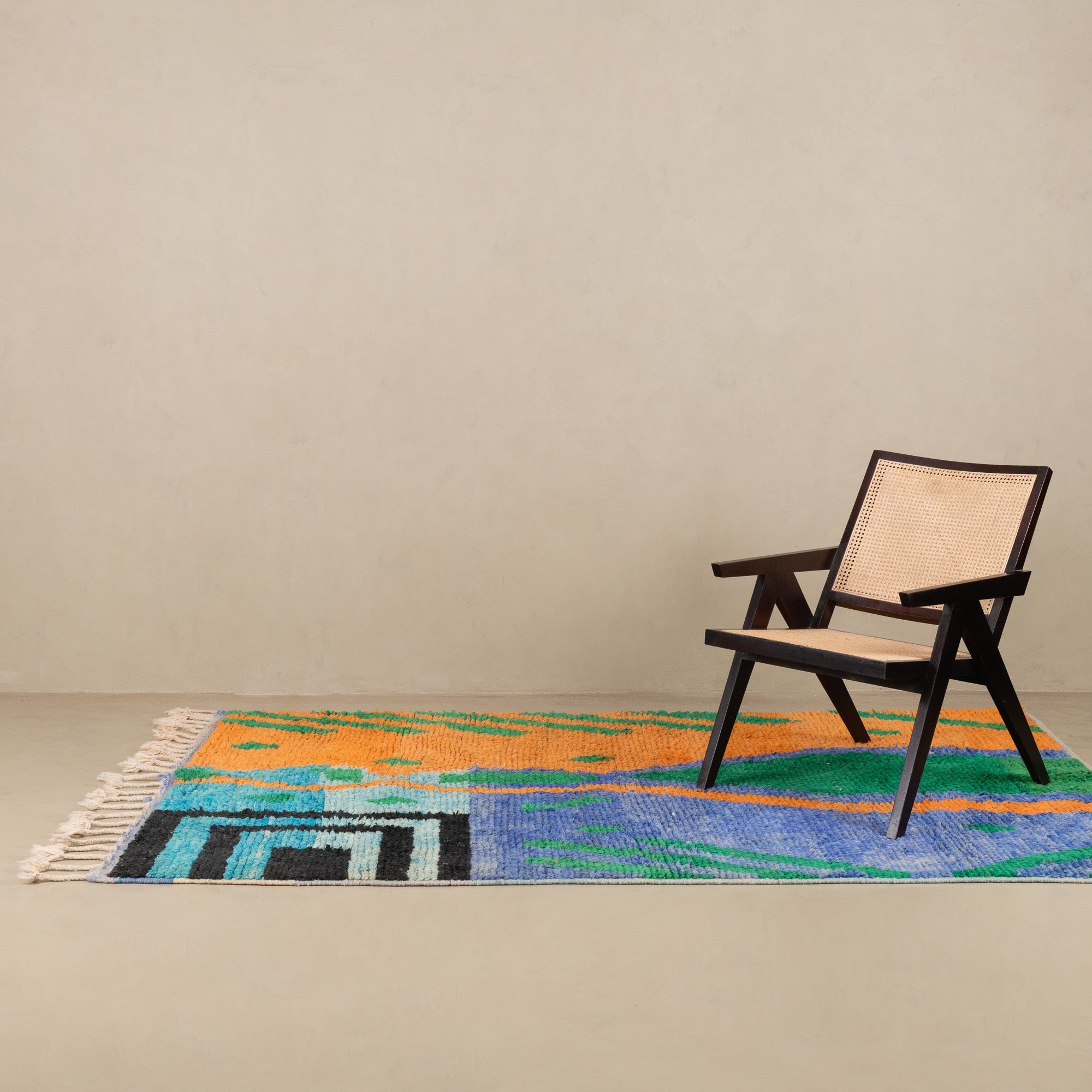 Balluk - vintage boujad rug - Benisouk