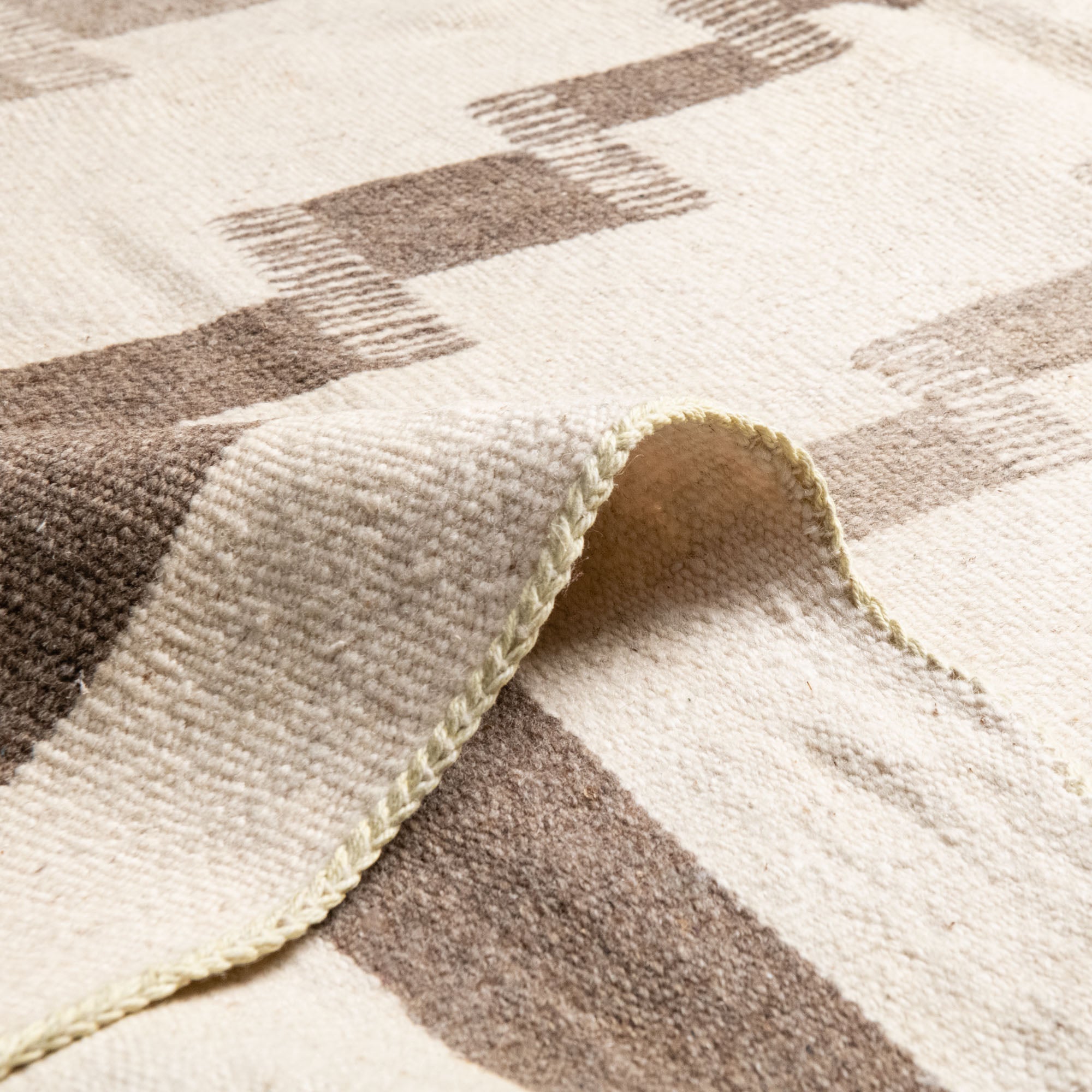 Basi - Flatweave Moroccan rug - Benisouk