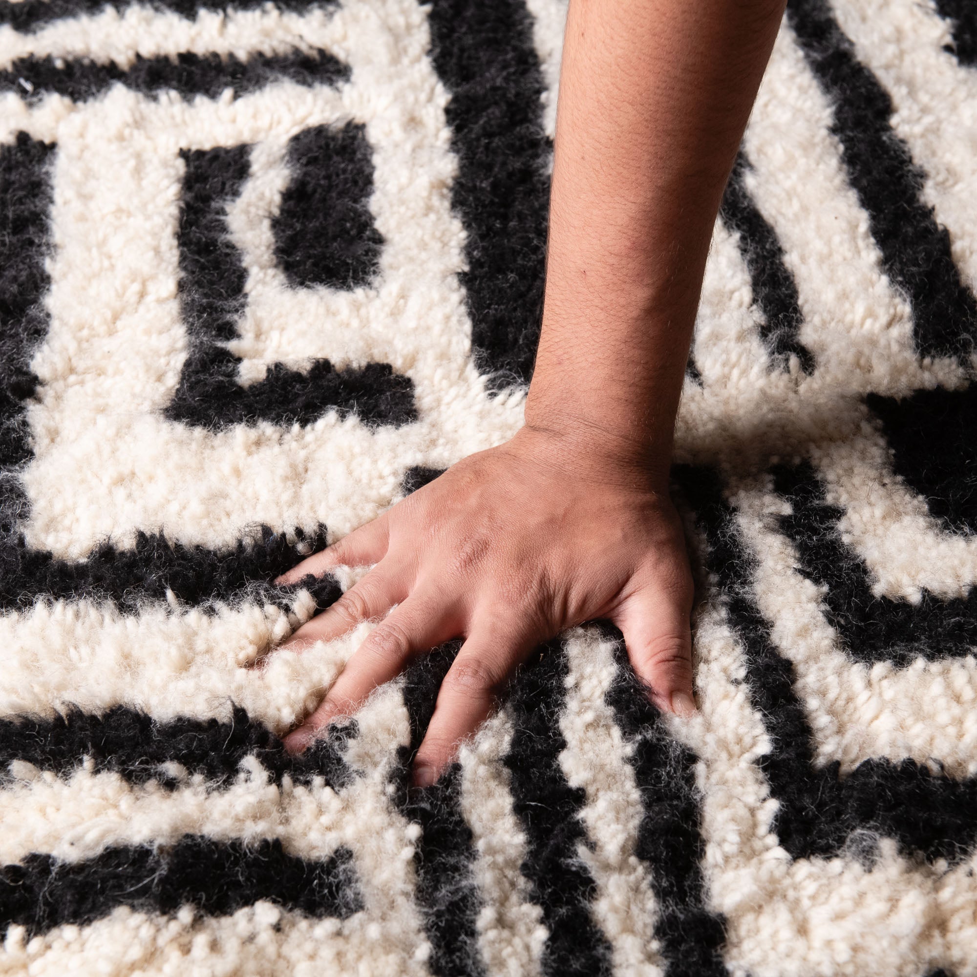 Bayane - Shag Moroccan rug - Benisouk