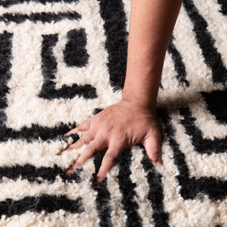 Bayane - Shag Moroccan rug - Benisouk