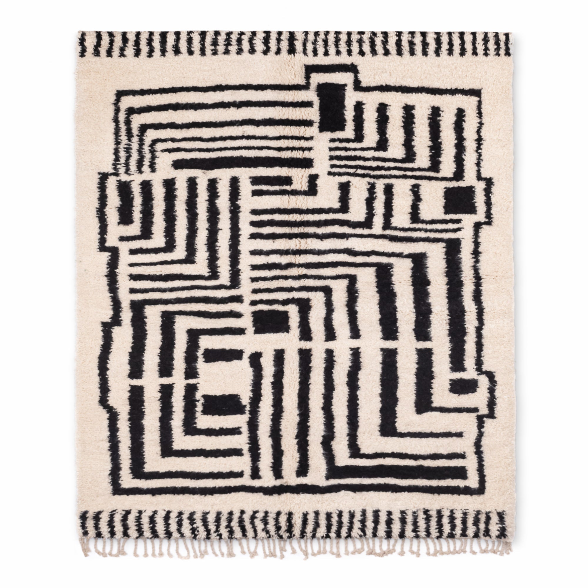 Bayane - Shag Moroccan rug - Benisouk