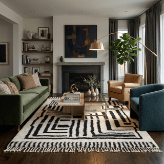 Bayane - Shag Moroccan rug - Benisouk