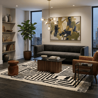 Bayane - Shag Moroccan rug - Benisouk