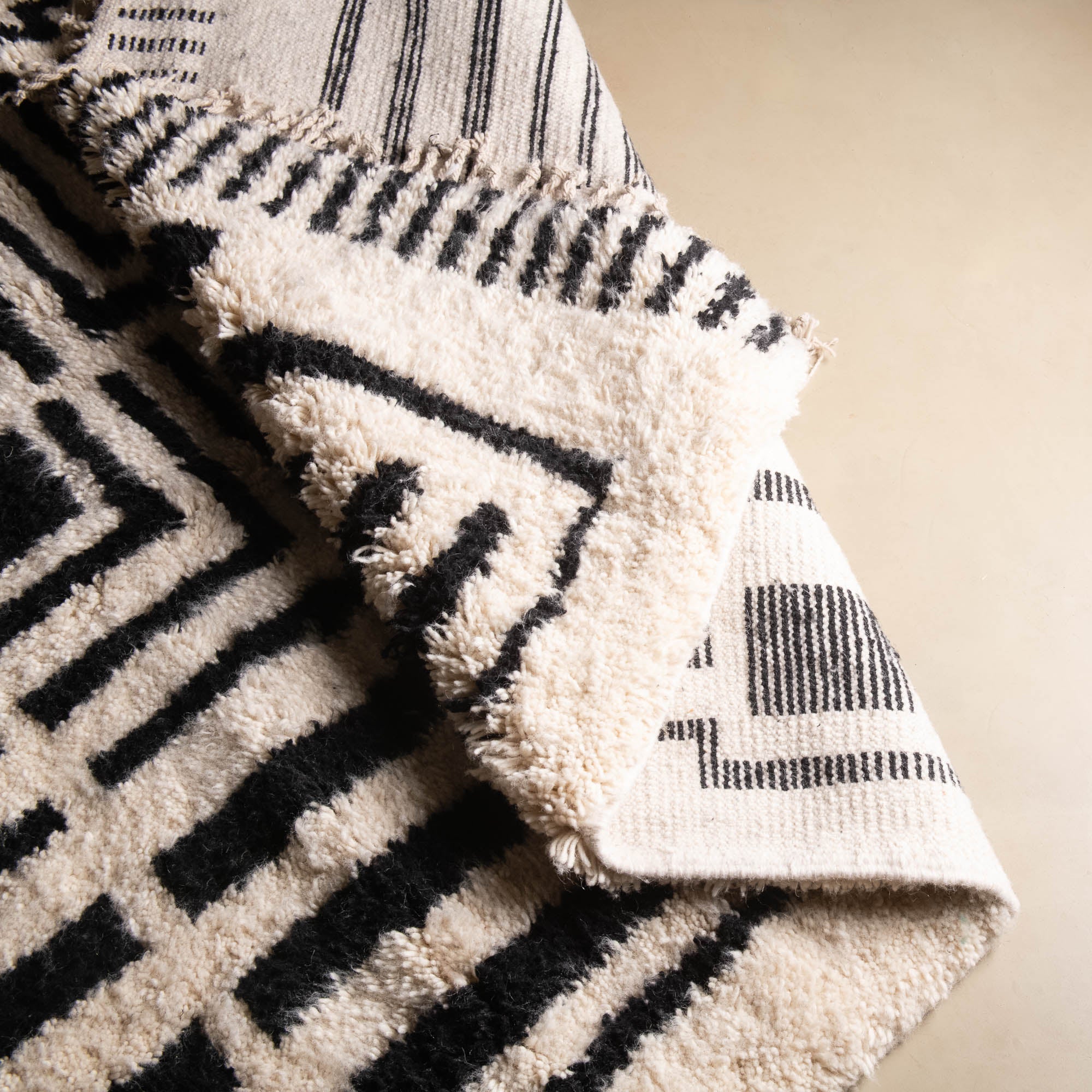 Bayane - Shag Moroccan rug - Benisouk