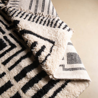 Bayane - Shag Moroccan rug - Benisouk