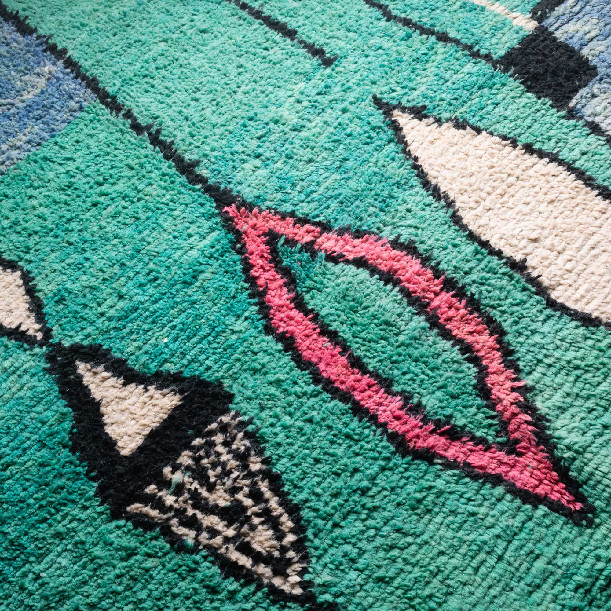 Bayram - vintage boujad rug - Benisouk