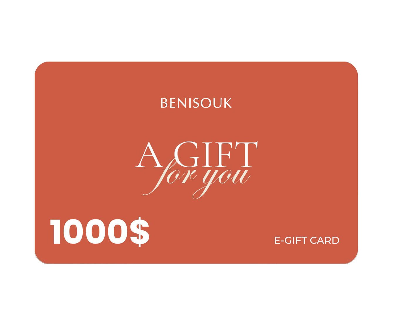 BENISOUK Gift card - Benisouk