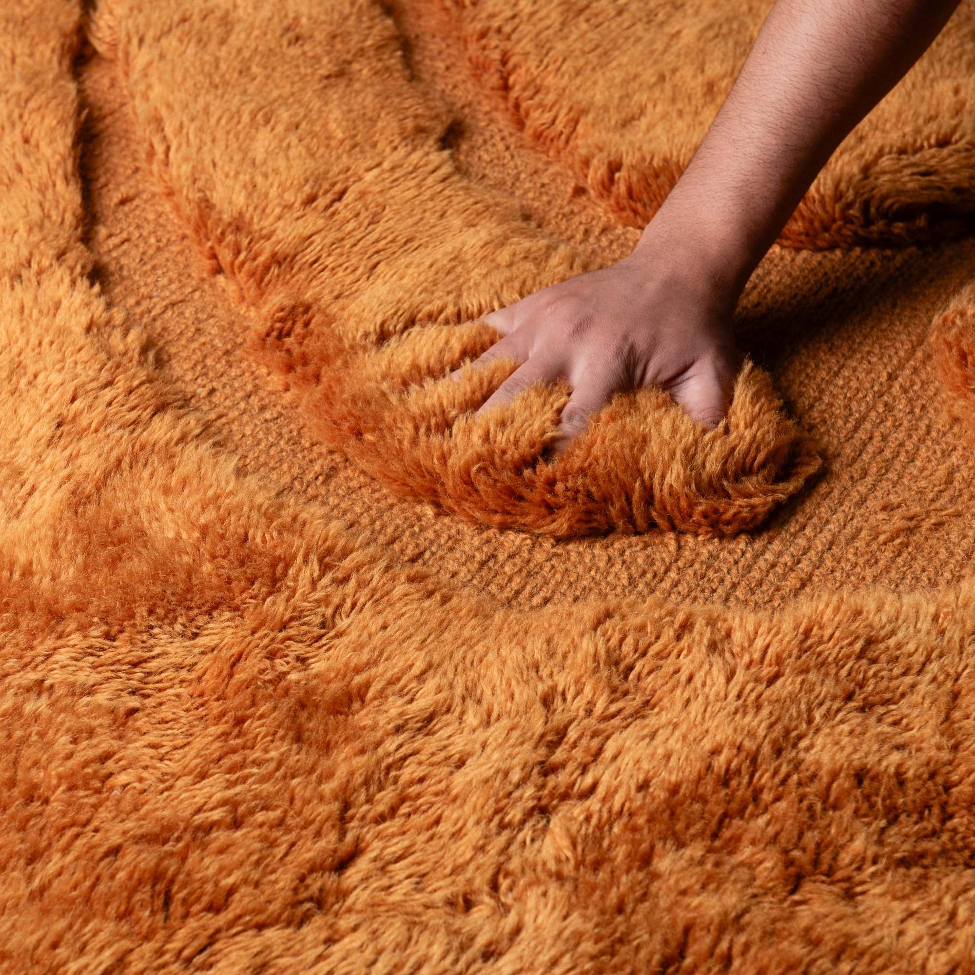 Berber Dunes - Luxury Shag Moroccan Rug - Benisouk