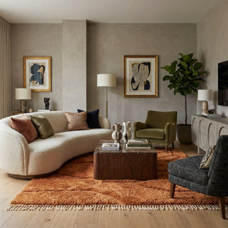 Berber Dunes - Luxury Shag Moroccan Rug - Benisouk