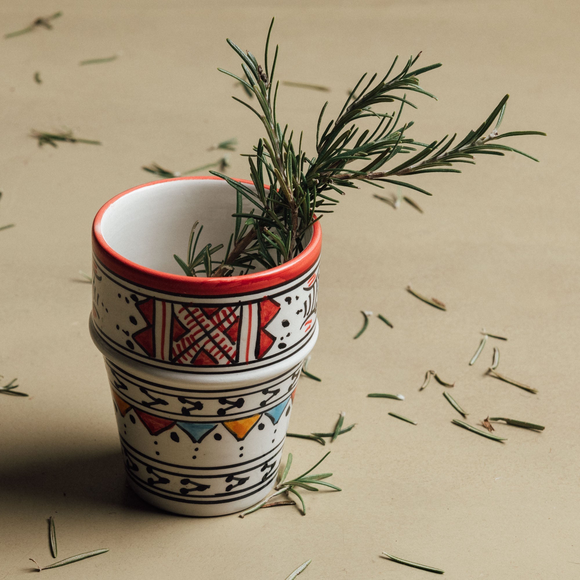 Berber Essence - Handcrafted Moroccan Dinnerware Set - Benisouk