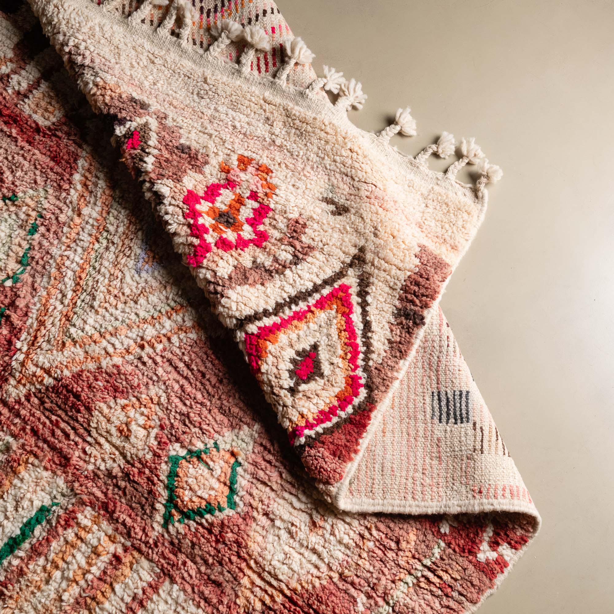 Besma - vintage boujad rug - Benisouk